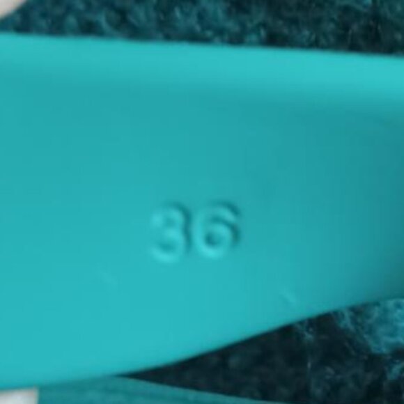 EUC Alegria Recovery Ode Aqua Gloss Sandals US Size 6/6.5 (EU 36) - Picture 13 of 14